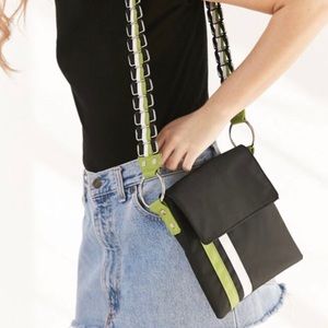 Urban outfitters Chain Strap Crossbody Bag black